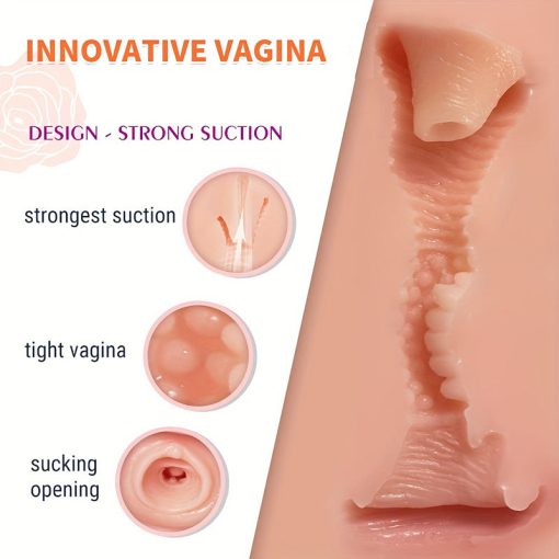 1.8 LB 3 in 1 Sex Dolls Torso Pocket Pussy for Men
