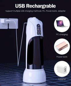 Automatic  Thrusting Sucking Male Masturbator Cup
