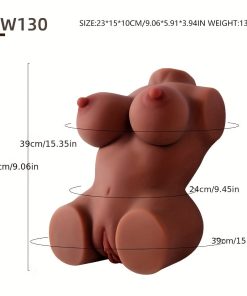 Sex Doll With Moveable Skeleton Male Masturbator With Torso And Big Boobs Pocket Pussy