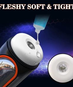 Quusvik Men's Automatic Masturbation Cup with Suction & Heating