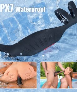 SemenSentry - 9 Vibrating Cock Ring and Penis Sleeve 2 IN 1 Male Vibrator for Couples