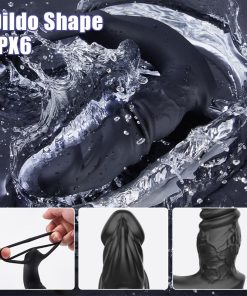 Top Joy Bluetooth Remote Control 9 Thrusting Vibrating Prostate Massager with Penis Ring