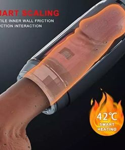 The KING Sucking Heating Telescopic Rotating Male Masturbator