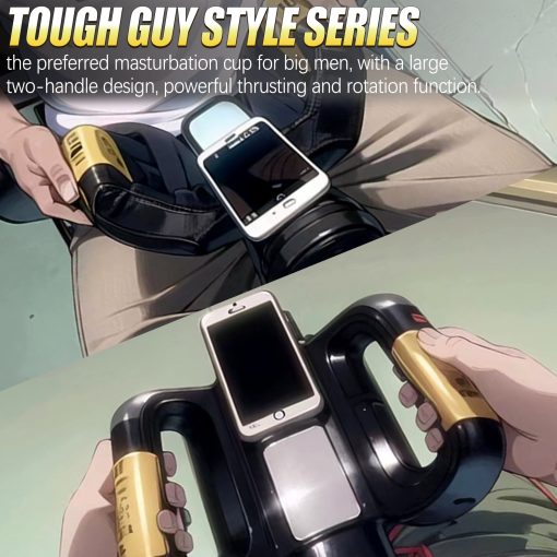 2 In 1  Automatic Telescopic Male Masturbator  With Quick Cup Pickup
