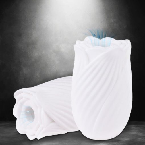 Rose Portable Pocket Pussy Egg with 3D Realistic Textured