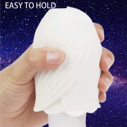 Rose Portable Pocket Pussy Egg with 3D Realistic Textured