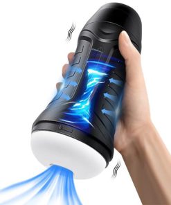 Automatic Vibration Blowjob Sucking Masturbation Cup