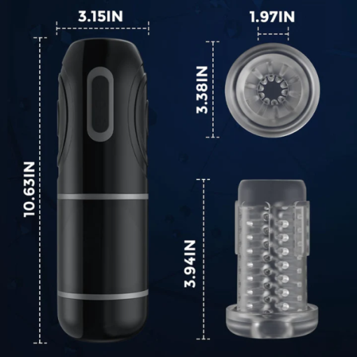 Lester —7 Thrusting Rotation Male Masturbation with Suction Base