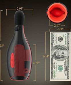 Sucking Vibrating Heating Handjob Cup with Built-in Airbag