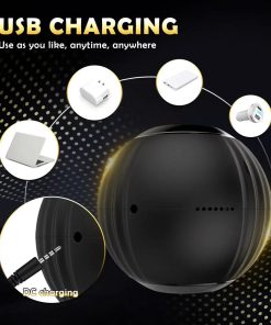 3 in 1 Telescopic Rotating Voice Masturbation Cup