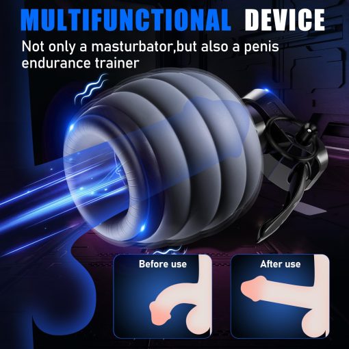 Hand Grenades Penis Trainer  Electric Oral Sex toy