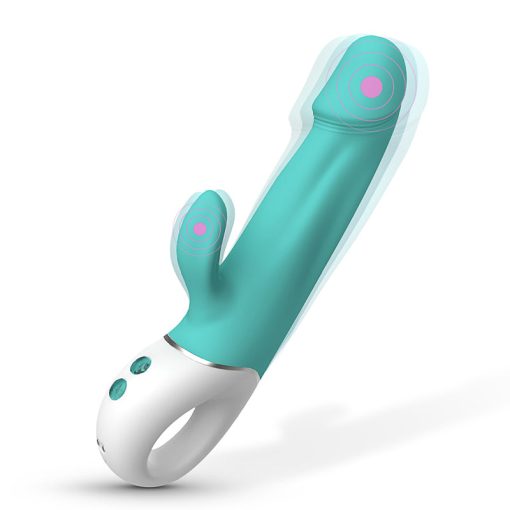 SHD-S282 Wave G-Spot Vibrator Tiffany Blue