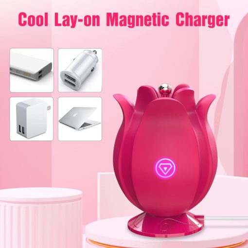 Rose Toy Stimulator High-Frequency Nipple Vaginal Clitoris Massager