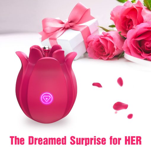 Rose Toy Stimulator High-Frequency Nipple Vaginal Clitoris Massager