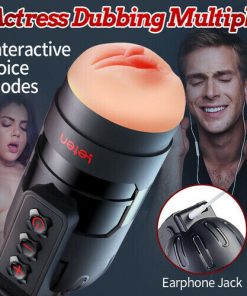 Thunder 10 Vibrating Masturbation Cups and Pussy Pockets 2 in 1 APP Control