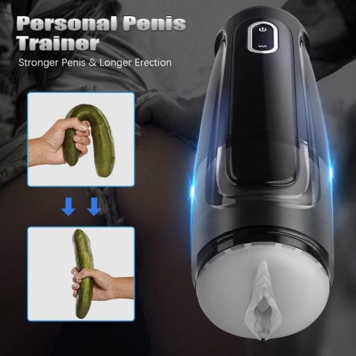 Hands Free 10 Thrusting Rotating Automatic Male Masturbator