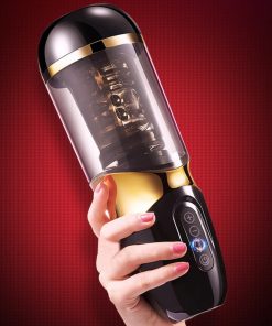 Telescopic Rotation 10*10 Modes Silicone Vagina Masturbator