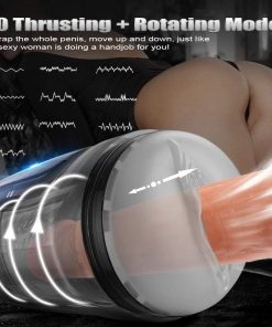Hands Free 10 Thrusting Rotating Automatic Male Masturbator