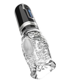 Thrusting Rotating 7 Vibrating Oral Sex Handheld Masturbator