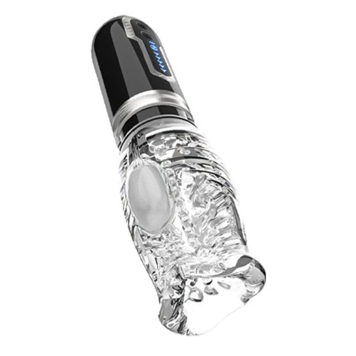 Thrusting Rotating 7 Vibrating Oral Sex Handheld Masturbator