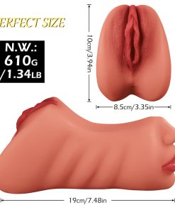 3IN 1 Realistic Pocket Pussy