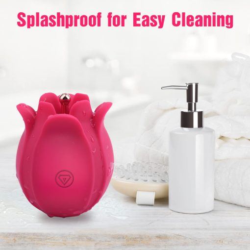 Rose Toy Stimulator High-Frequency Nipple Vaginal Clitoris Massager