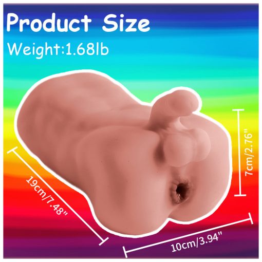 Shemale Sex pocket pussy with Torso and Realistic Dildo
