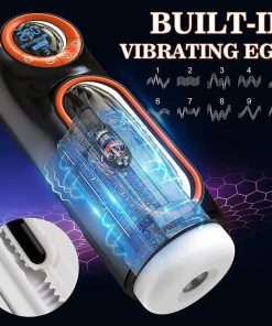 Quusvik Men's Automatic Masturbation Cup with Suction & Heating