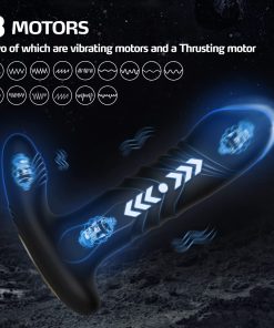 APP Thrusting Anal Butt Plug Vibrator
