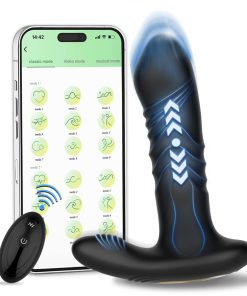APP Thrusting Anal Butt Plug Vibrator