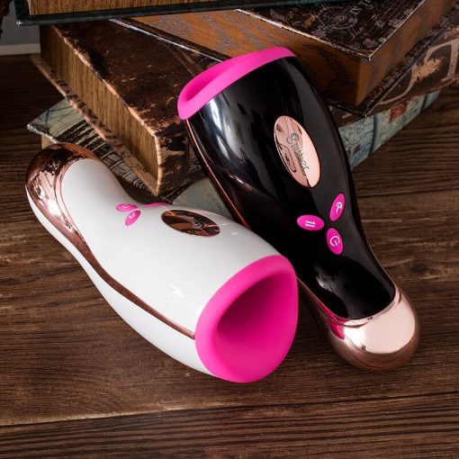 Heating Oral Sex Automatic Jet Cup Male Masturbator