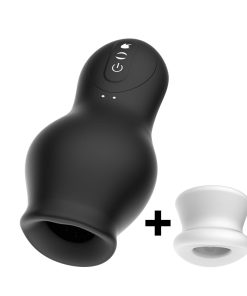 IPX7 Real Blowjob 7 Frequency Vacuum Sucking Masturbator