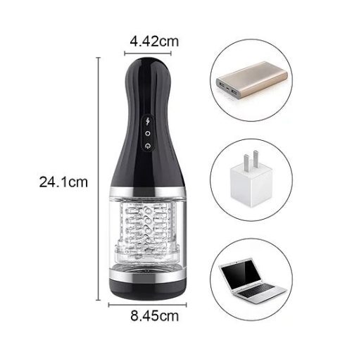 Handsfree 7 speeds Oral Sex Masturbator