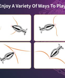 Light Up Anal Vibrator Prostate Stimulor Toys with APP