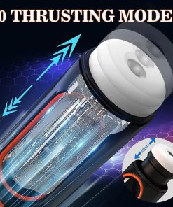 Quusvik Men's Automatic Masturbation Cup with Suction & Heating