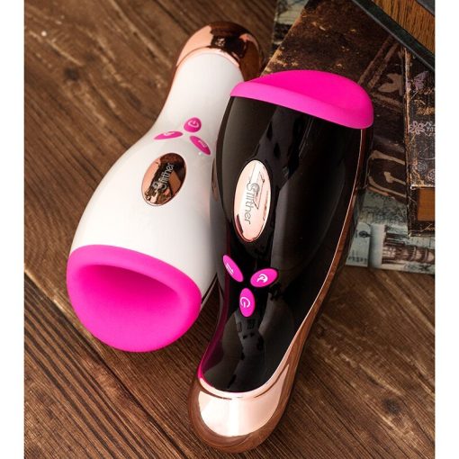 Heating Oral Sex Automatic Jet Cup Male Masturbator