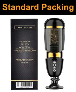 Telescopic Rotation 10*10 Modes Silicone Vagina Masturbator