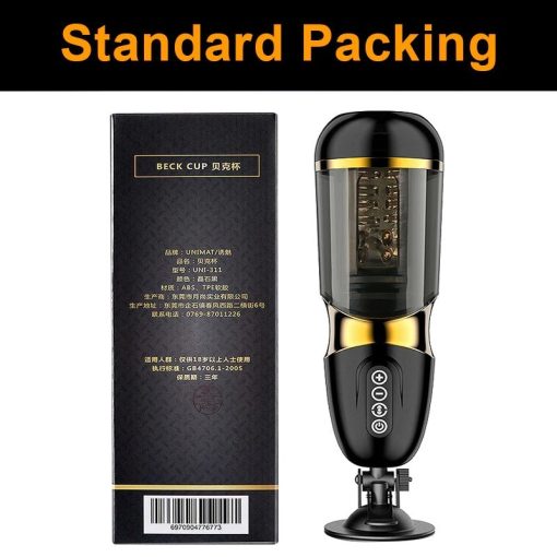 Telescopic Rotation 10*10 Modes Silicone Vagina Masturbator