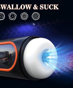Quusvik Men's Automatic Masturbation Cup with Suction & Heating