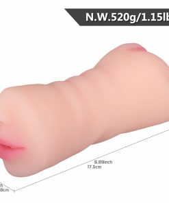 Three Holes Oral Sex Pussy Two Cock Rings  Masturbatin