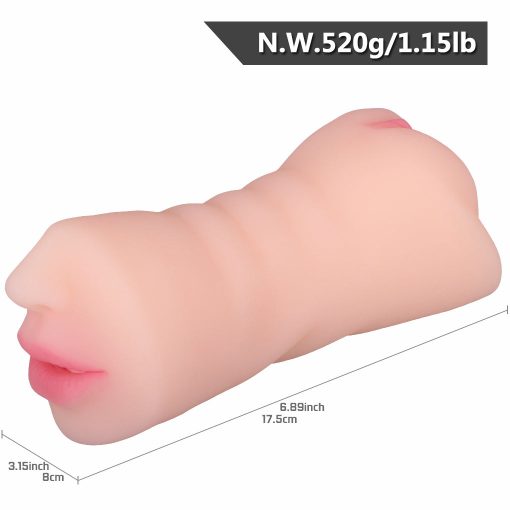 Three Holes Oral Sex Pussy Two Cock Rings  Masturbatin
