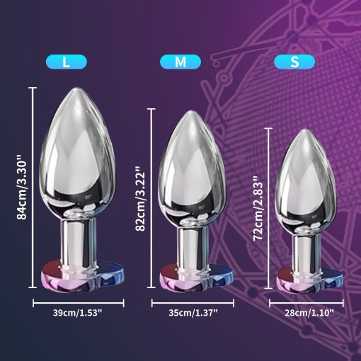 Light Up Anal Vibrator Prostate Stimulor Toys with APP