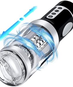 Automatic 7*7 Thrusting Rotating Modes Oral Sex Masturbator