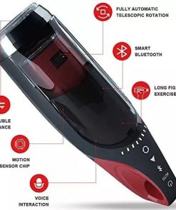 The KING Sucking Heating Telescopic Rotating Male Masturbator