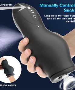 IPX7 Real Blowjob 7 Frequency Vacuum Sucking Masturbator