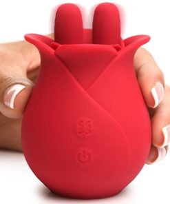 French Rose Licking & Vibrating Stimulator