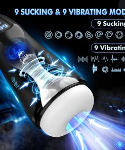 Carl Hands Free Male Masturbator with Suction