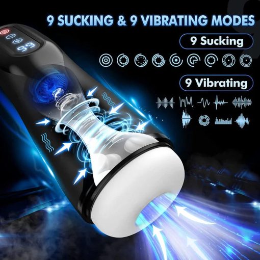 Carl Hands Free Male Masturbator with Suction