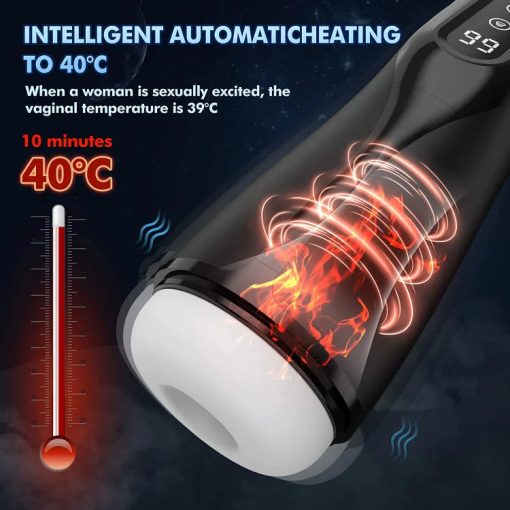 Carl Hands Free Male Masturbator with Suction
