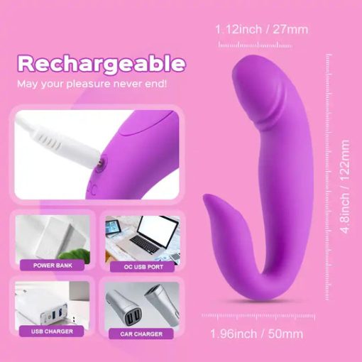 Dolphin - Dual-Motor Rolling G-spot & Clitoral Vibrator